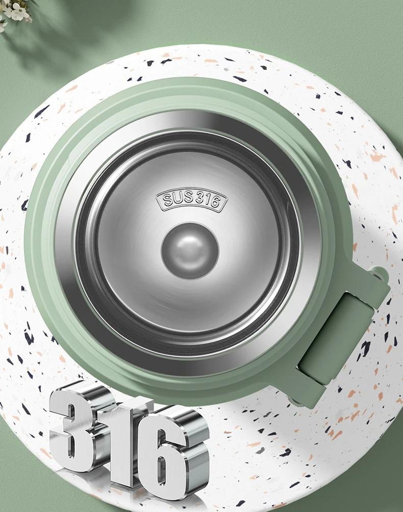 600ML Stainless Steel Thermos Bottle Keep Cold and Hot Thermal Water Bottle Insulated Tumbler Cup for Tea Coffee Vacuum Flasks