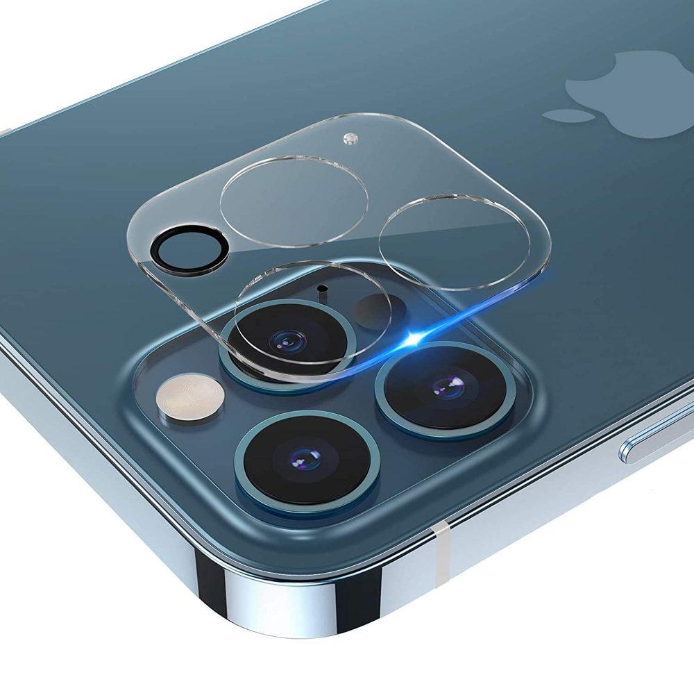 2x ERBORD Tempered Glass Camera Screen Protector for iPhone 13 Pro Max, Transparent