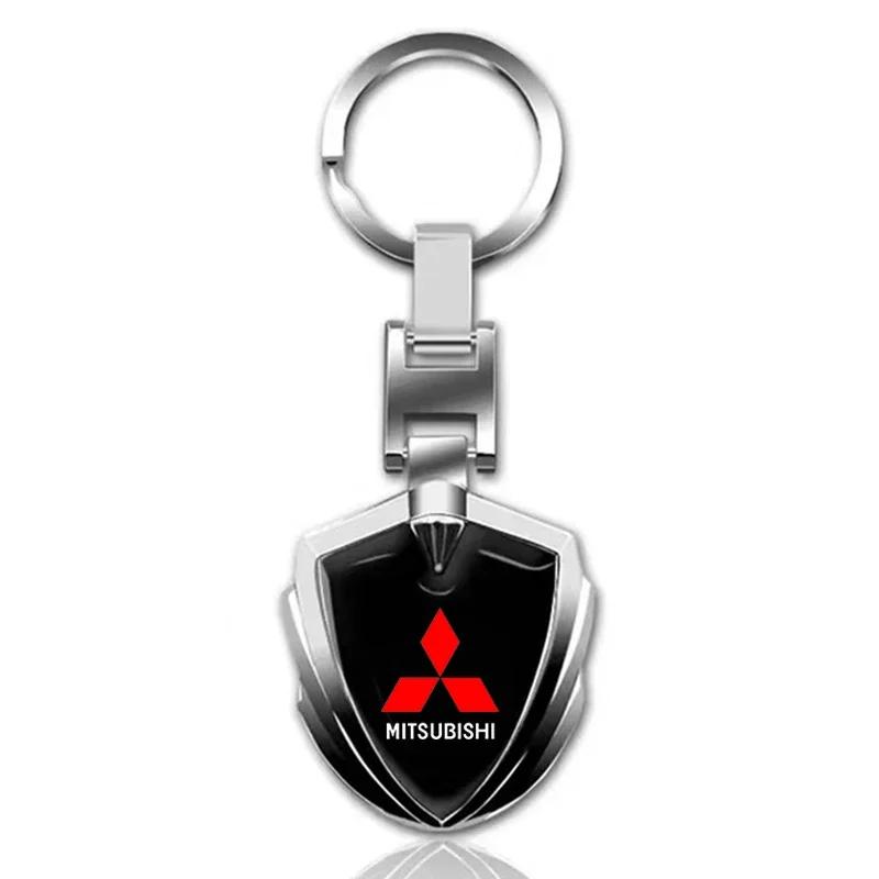 

Personalized Metal Car Keychain Gift For Mitsubishi Asx Lancer Outlander Pajero Ralliart Accessories Car Styling Ex Evo ASX Colt