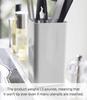 Yamazaki 5183 Kitchen Tool Stand Square White Approx. W9.5XD9.5XH18cm Plate Compact Yet Large Capacity