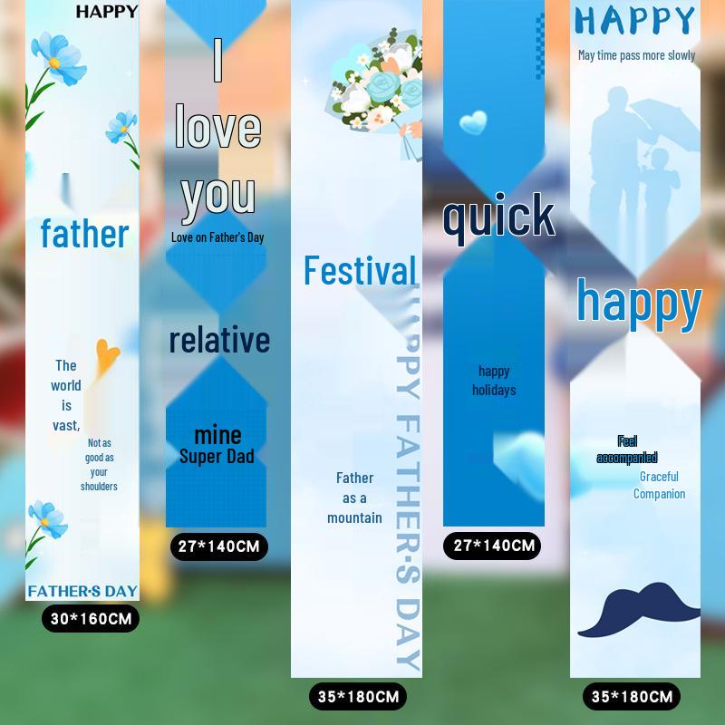 Father's Day Banner for School, Mall, or Store Decoration