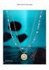 Summer Double-Layered Beaded Necklace for Women - Chic, Lightweight, and Luxurious Stone Clavicle Chain.