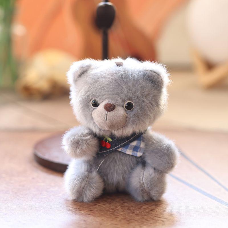 Cute Adorable Little Bear Plush Toy Keychain For Kids And Teens