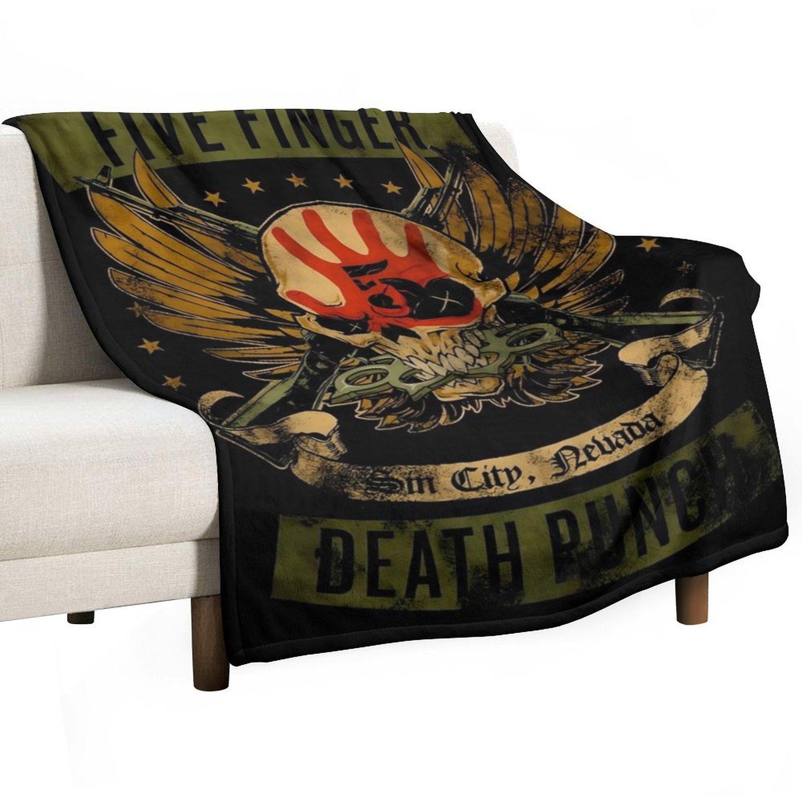 

skull death metal Throw Blanket Luxury St Vintage Luxury Personalized Gift Blankets 30x40in