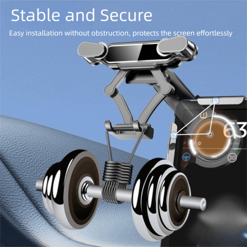 Rotatable Vehicle Screen Phone Bracket Car Machine Screen Phone Base Car Interior
