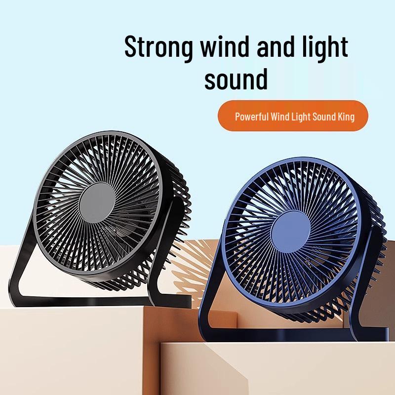 Portable Rechargeable USB Mini Desk Fan for Home, Office, and Student Use