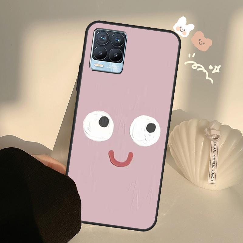 Funny Expression Case For Realme C71 C63 C61 C55 C51 C53 C25 C65 C67 C75 11 12 13 14 15 Pro Plus GT6 GT7 Pro
