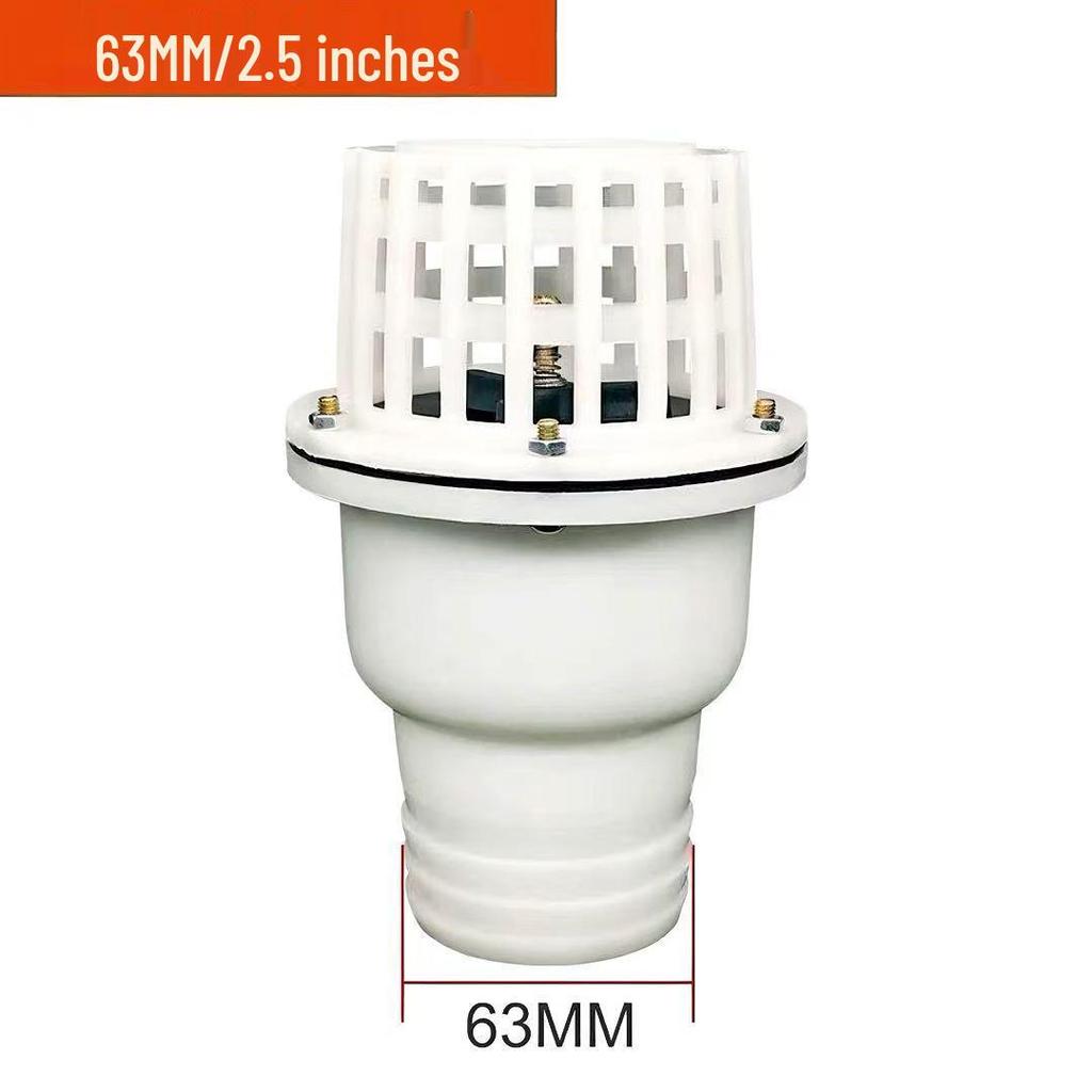 Clear Water Filter Plastic Bottom Valve for 1-4 Inch Water Pump Accessories