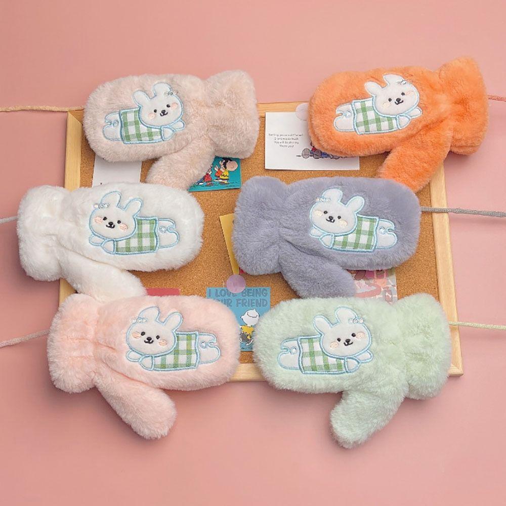 

Утолщенные плюшевые варежки, теплые зимние теплые перчатки, удобные висячие перчатки на шею