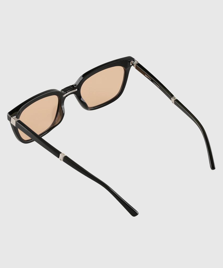 Tuditeo Arc Unisex Oversized Square Retro Foldable Sunglasses C4 Black Brown