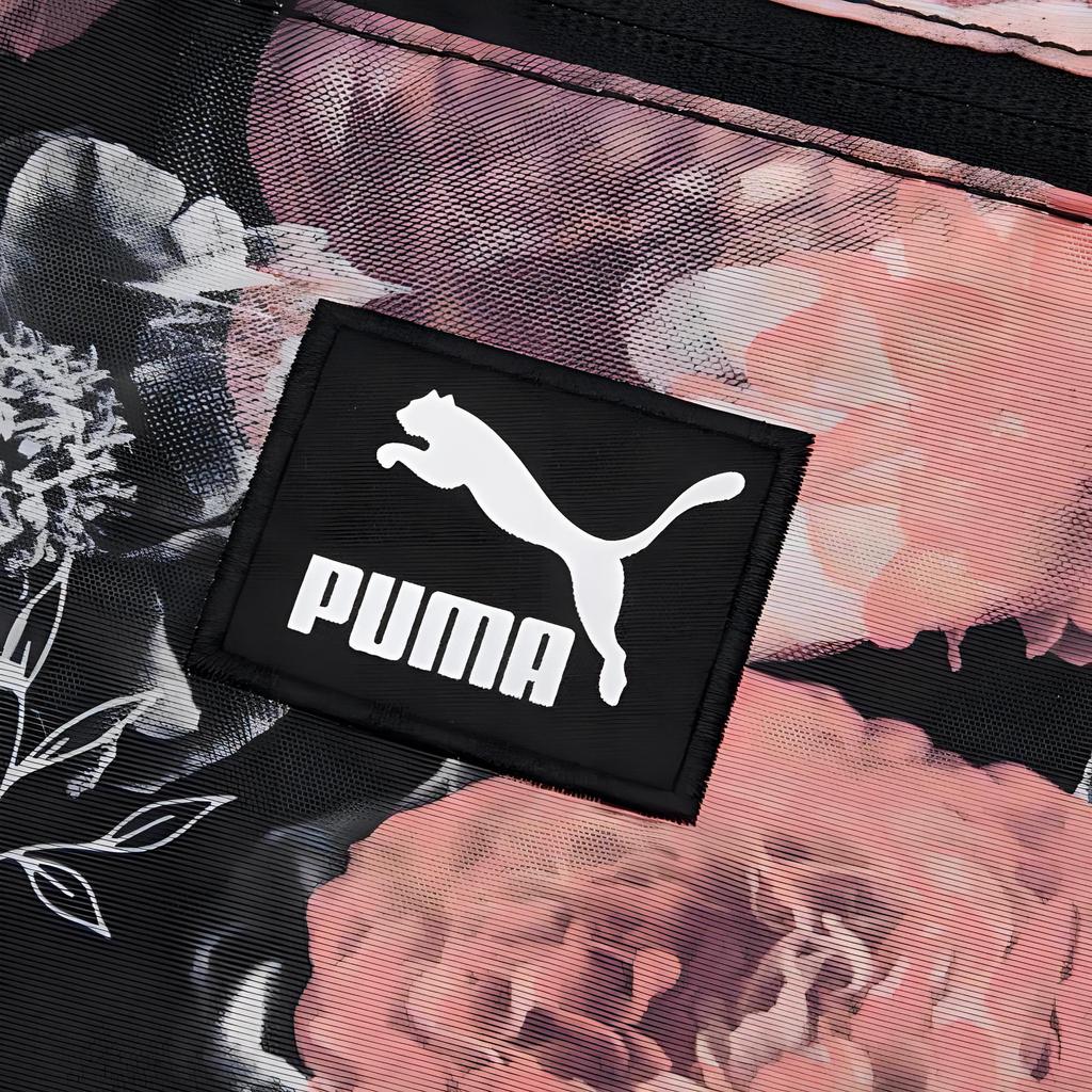 New PUMA Canvas Portable Crossbody Bag Shoulder Bag Regular Women's Black 078189-01