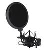 Condenser Microphone Mic Professional Pop Filter Shock Mount Stand Kit