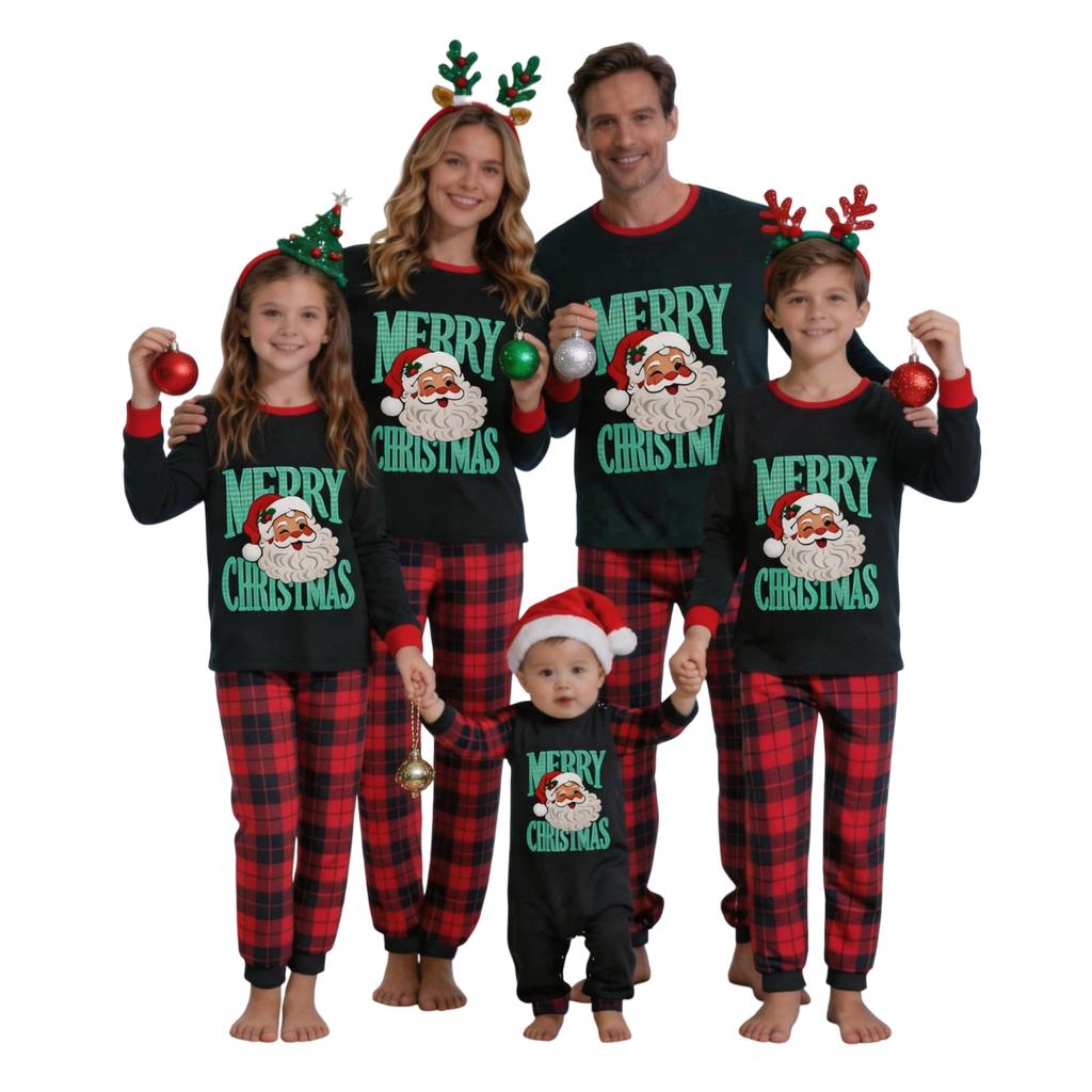 Eltern-Kind-Outfit, Abgestimmtes Familien-Matching-Kleidungsset für den Alltag