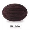 Handmade DIY Rainbow Adient Yarn Scarf  Tail Line Finger Knitting Cozy  Nest  Cuion Thi Ice Strip Yarn