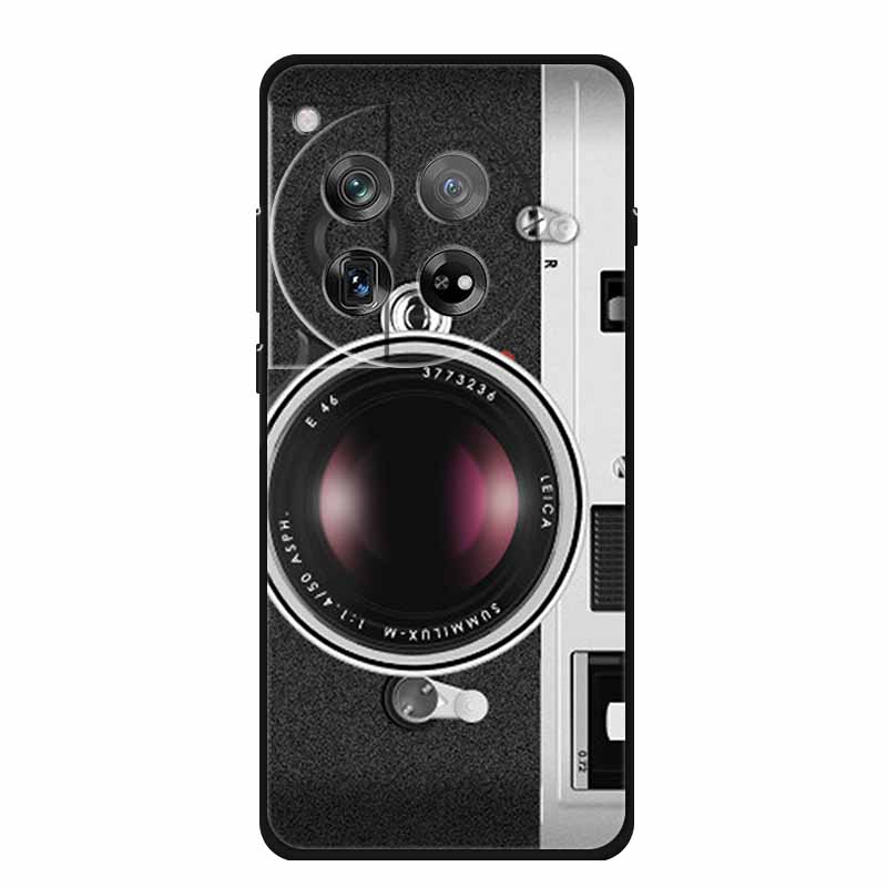 Marble Shell For OnePlus Ace 3 3 Pro Case Luxury Protector Soft Silicone Phone Cover for OnePlus 12R 12 R Colourful Black Fundas
