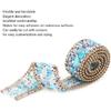0.5M Crystal Rhinestones Ribbon, DIY Artificial Mesh Wrap Roll Chain Trim Banding Applique for Wedding Party Floral Arrangements(#02)
