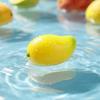 Resin Mini Fake Fruit Pendants 5Pcs Realistic Simulation Ornaments for DIY Greeting Card Decor Craft Making Supplies
