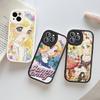 Classic Anime C-Candy C-Candy Leather Phone Case For IPhone 16 15 14 13 12 11 Pro Max Plus Shockproof Cover