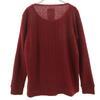 SHAREEF Made in Japan Wool Blend Long sleeve sweater 2 Safety pin Women Used