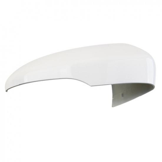 Right Passenger Side Mirror Cover Replace Pearl White For Ford Fusion 2013-