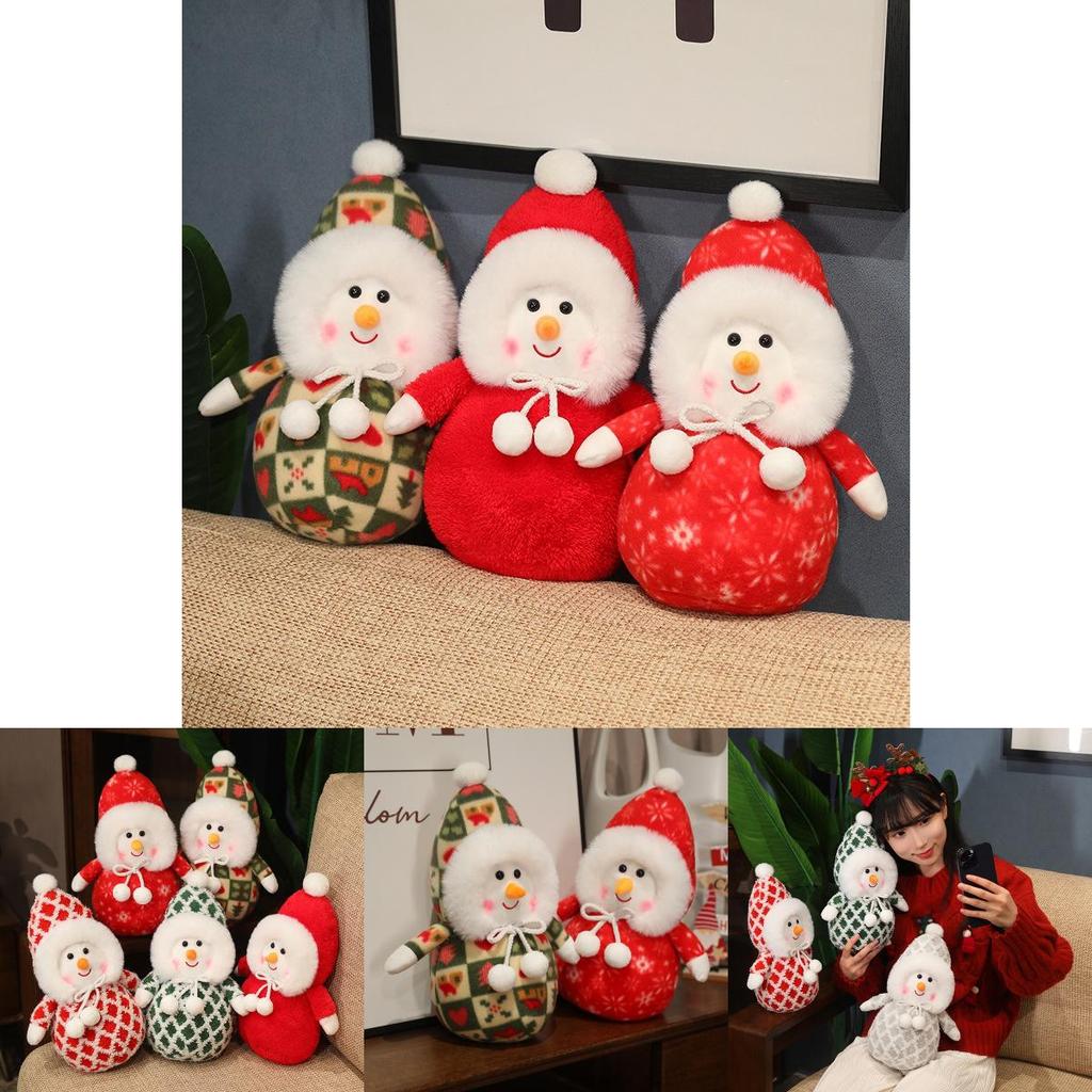 Charming Christmas Penguin Figurine With Soft Pp Cotton Filling For Holiday Decorations