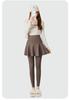 Spring & Autumn Women's Two-Piece-Style Yoga Skirt Pants - Sports Fitness Shark Pants with Integrated Hip Covering Base Layer