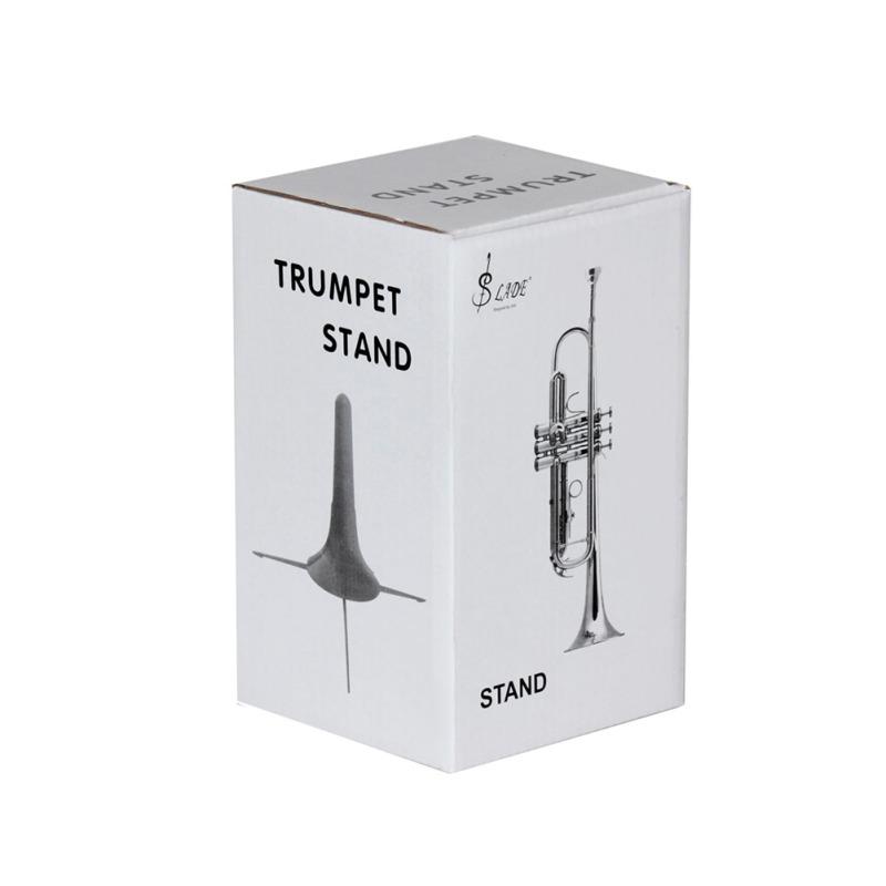 Portable Trumpet Tripod Holder Stand with Detachable & Foldable Metal Leg