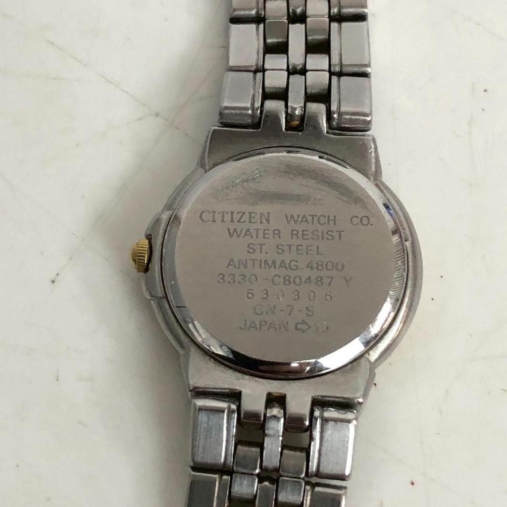 Used CITIZEN Citizen EXCEED EUROS watch quartz silver