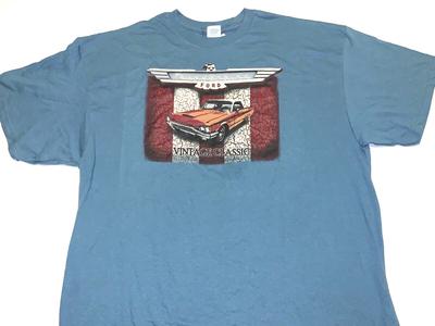 Thunderbird Ford Motor Company Vintage Klassisches Auto Automobil T-Shirt Neu XXL 2X Unisex T-Shirt