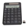 Calculator Number Pad Calculator Function 29 Keys 2.4GHz Wireless USB Plug and Play Ergonomic Design Wireless Number Pad