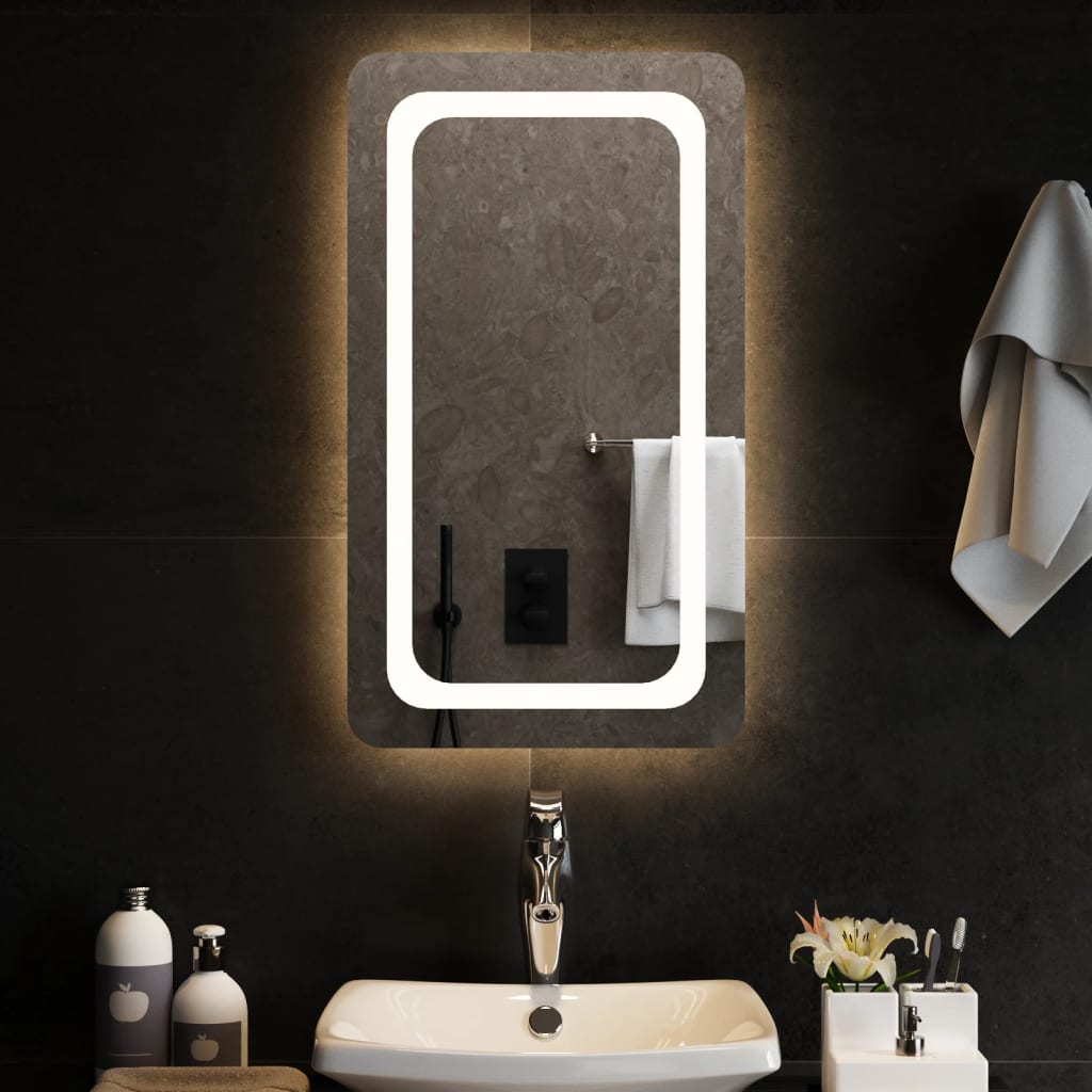 Vidaxl LED Bathroom Mirror, 40X70 Cm