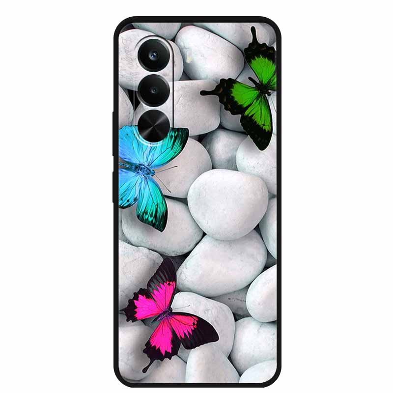 Pro Realme P4x Pouzdro P4 x 5G Globální Měkký Silikonový Ochranný TPU Kryt Telefonu pro Realme P4x 5G Luxusní Kreslený Nový Zadní Kryt Coque