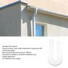PE Extendable Drain Away Extender Screws Included Downspout Diverter  Garden
