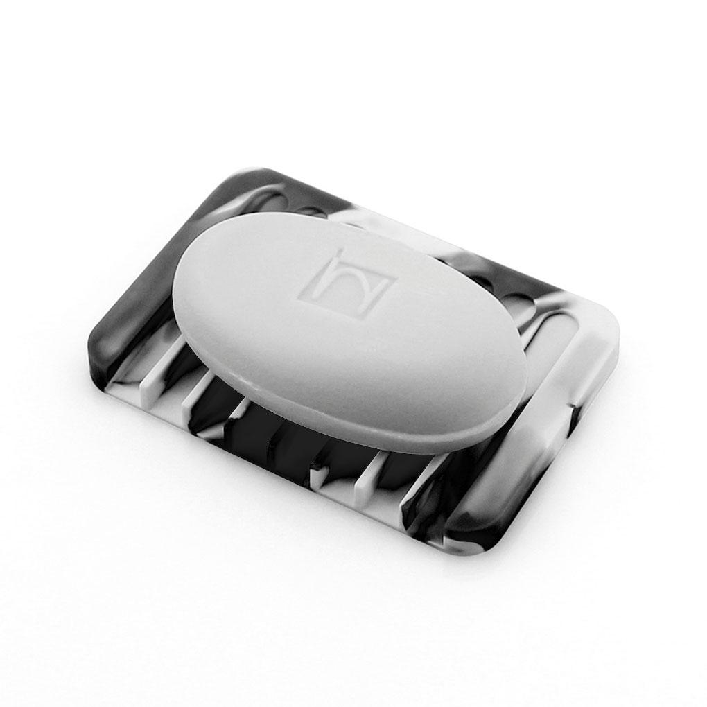 Comb Silicone Soap Holder Anti-skid Drain Soap Box Home Travel Soap Dishes