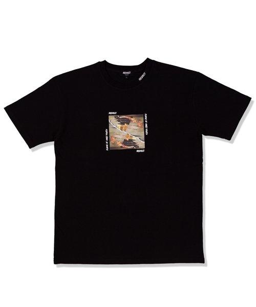 Respect Flame Youth Short Sleeve T-Shirt Black/Xl
