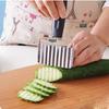 Potato Chip Slicer Creative Multi - Functional Vertical Stainless Steel Spike Potato Cutter Chips Vertical Knife Kitchen Gadgets