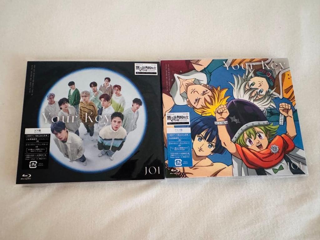 [USED] JO1 Your Key 2 Versions with Kono Junki Bonus