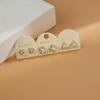 Set di Orecchini a Bottone Minimalisti Versatili Argento Korean: Moda Elegante di Lusso Leggero
