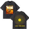 Louis Tomlinson How Did I Get Here Tour 2026 Print Vintage Washed T Shirt Men Women Hip Hop Tshirt Cotton Casual Loose Tshirs
