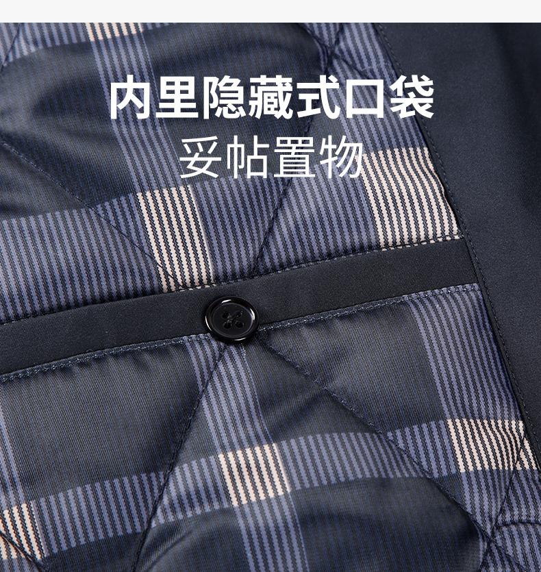 Office style casual collared cotton jacket 22246M0221