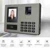 NaIntelligent Face Biometric Fingerprint Password Employee Attendance NaMachine Checking-in Recorder 2.8 inch   Screen Infrared Dual-Camera Fast to 