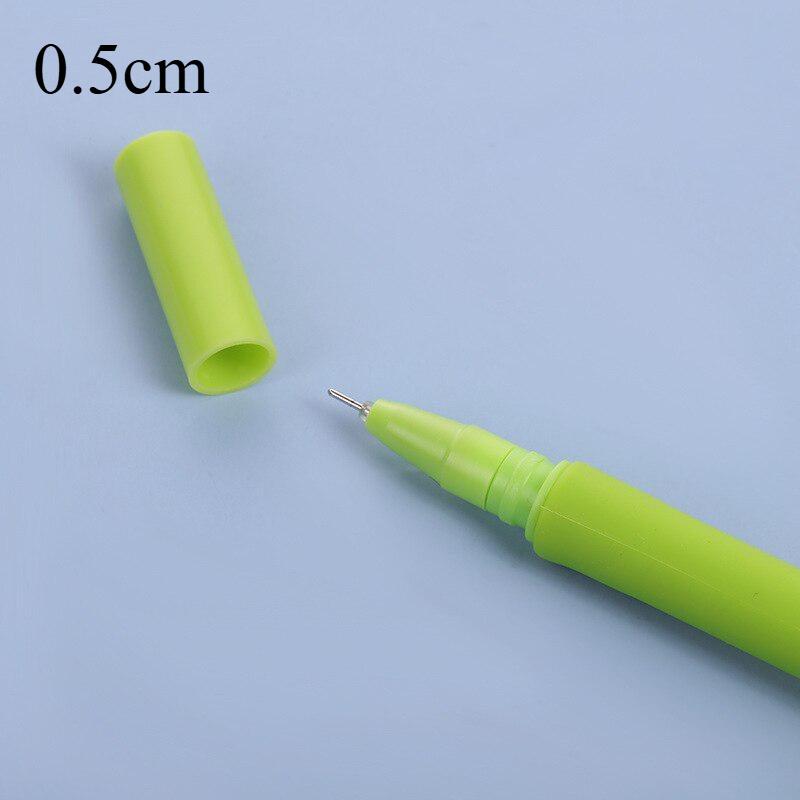 2Pcs Cute Rose Flower Silicone Neutral Pen Office School Supplies Stationery Creative Sweet Pretty Lovely Soft Pen