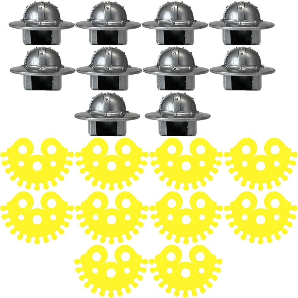 MOC Accesorii Personaj Blocuri de Construcție Soldat Medieval Glugă Purtând Palton Pelerină Robă de Luptă Mini Cărămidă Jucărie Băiat Cadou K034 DIY