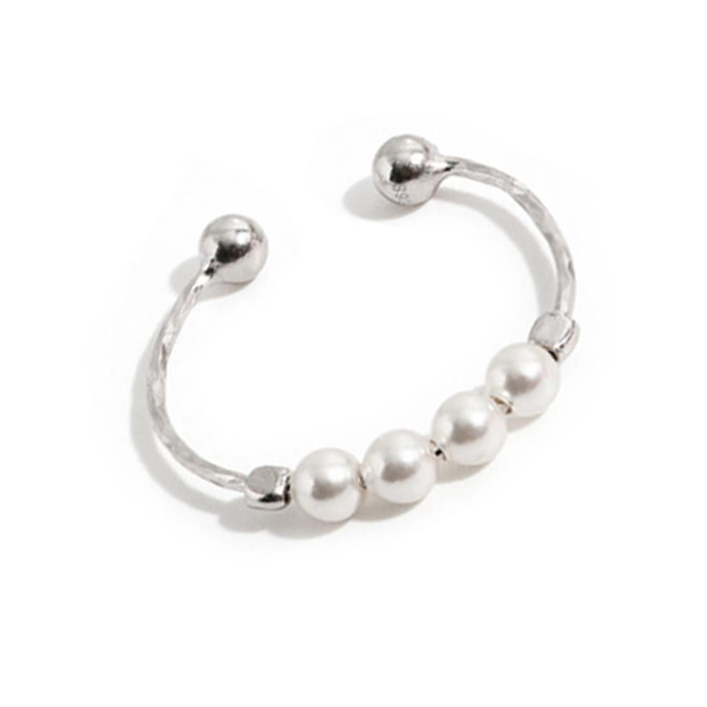 

Металлические кольца на пальцы, подвеска, набор украшений, кольца из бусин, изысканные, регулируемые, компактного размера, долговечный реквизит для свиданий, подарок на день рождения