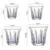 90-200Ml Clear Glass Coffee Cup Drinking Glasses For Espresso Cappuccino Juice Cocktails Kitchen Barista Glassware