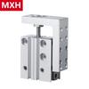 MXH6 MXH10 MXH16 MXH20 Rail Cylinder  Precision Pneumatic Air Linear Side Rail Guide Rod Cylinder