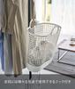 Yamazaki Jitsugyo Folding Indoor Clothes Drying Black When W175 X D25 X H160cm Tower Laundry Drying Compact Storage Easy To Assemble 6620 Used