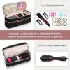 Double-Layer Hair Styling Tools Organizer Expandable Curling Iron Storage Bag  Home Storage