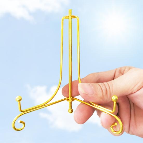 Plate Rack Exquisite Workmanship Wide Application Iron Plated Retro Storage Bracket Household Supplies