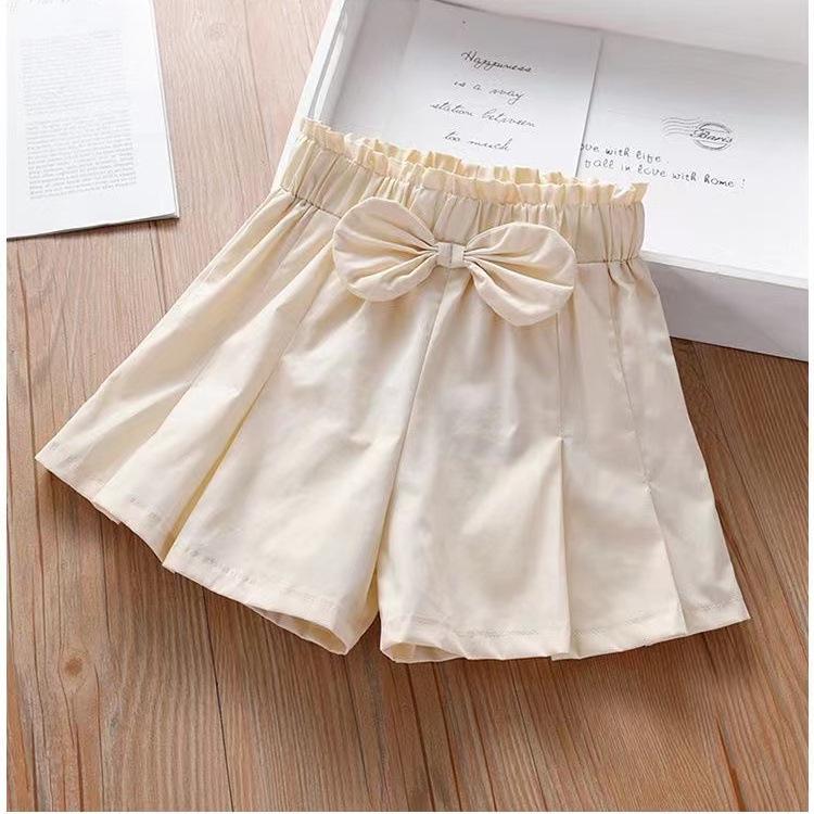 Letnie Szorty Casualowe Pięciopunktowe dla Dziewczynek 2025 - Dziecięce Lekkie Szorty Hot Pants dla Małych i Średnich Dziewczynek